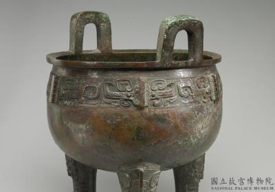 图片[2]-Ding cauldron dedicated to Father Wu, late Shang period, c. 12th-11th century BCE-China Archive